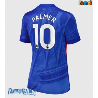 Chelsea Cole Palmer #10 Tricou Fotbal Replică 2025-26 Femei Acasa